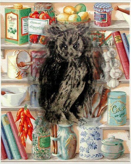 Jim Dine, ‘Owl in the Kitchen’, 1996