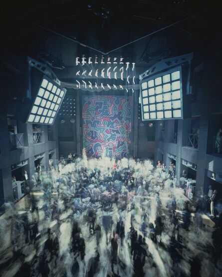Timothy Hursley, ‘Untitled Keith Haring Backdrop at Palladium 2’, 1985