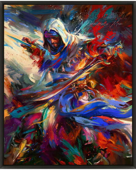 Blend Cota, ‘Assassin's Creed® Basim of Mirage (Original Painting)’, 2023