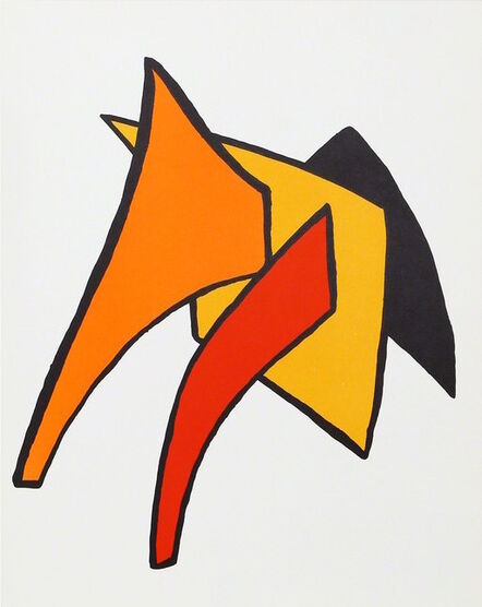 Alexander Calder, ‘Study for Stabiles VI from Derrière le Miroir ’, 1963