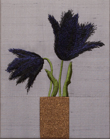 Angelo Filomeno, ‘A Vase of Tulips’, 2021