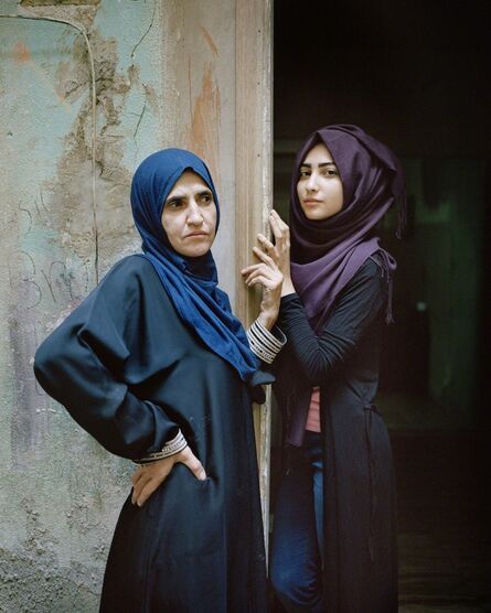 Rania Matar, ‘Wafa'a and Samira, Bourj El Barajneh Palestinian Refugee Camp, Beirut, Lebanon’, 2016