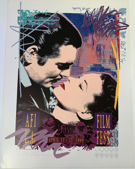 Richard Duardo, ‘AFI LA Film Fest, 22 color Hand Separated Solid Plate Lithographic Poster ’, 1989