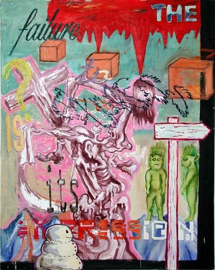 Manuel Ocampo, ‘The Failure to express is its expression’, 2002