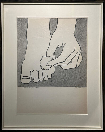 Roy Lichtenstein, ‘Foot Medication’, 1963