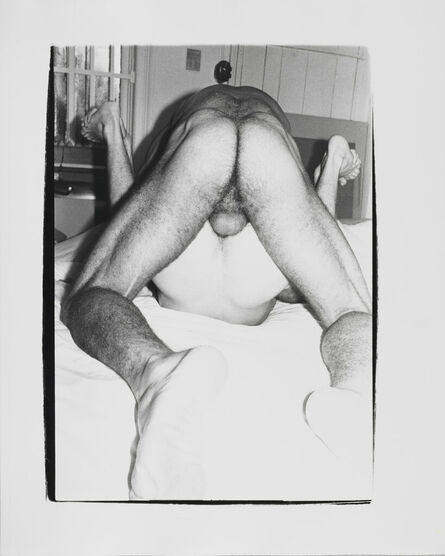 Andy Warhol, ‘Gelatin silver print of Victor Hugo and Male Model by Andy Warhol’, 1977