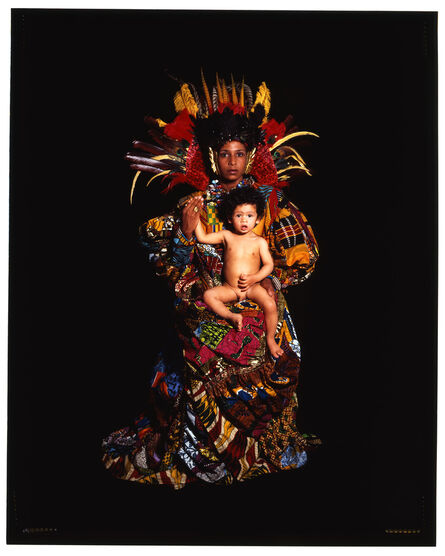 Renee Cox, ‘YOMAMADONNA AND CHILD’, 1994