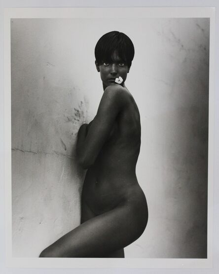 Herb Ritts, ‘Stephanie with Flower,LosAngeles’, 1989