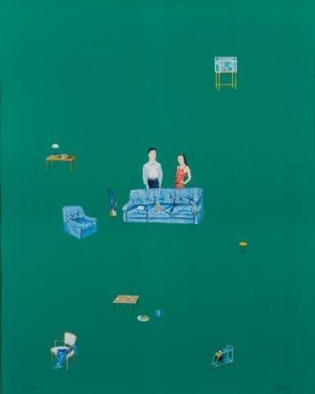 Zeng Hao, ‘Interior (green)’, 2003