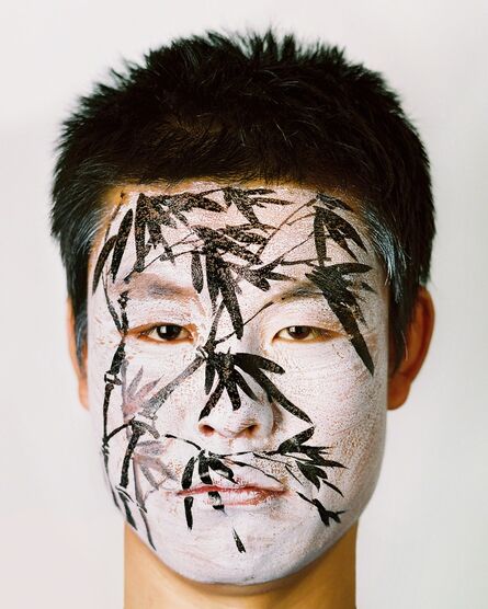 Huang Yan, ‘Face painting : Bamboo’, 2004