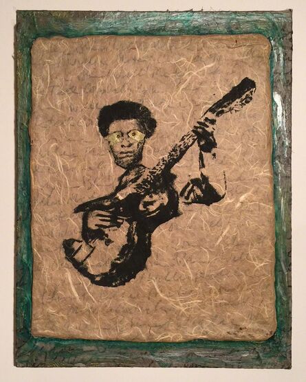 Lee Jaffe, ‘Cordially Yours, Blind Willie McTell’, 1990