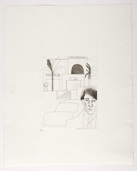 David Hockney, ‘Portrait of Cavafy II’, 1966-1967