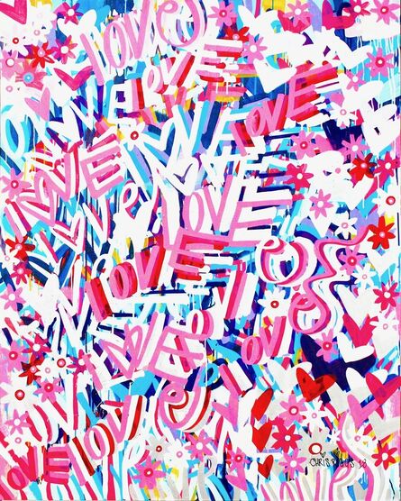 CHRIS RIGGS, ‘Love Painting 7’, 2018