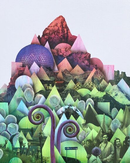 Simon Hughes, ‘Mountain (Spring)’, 2020