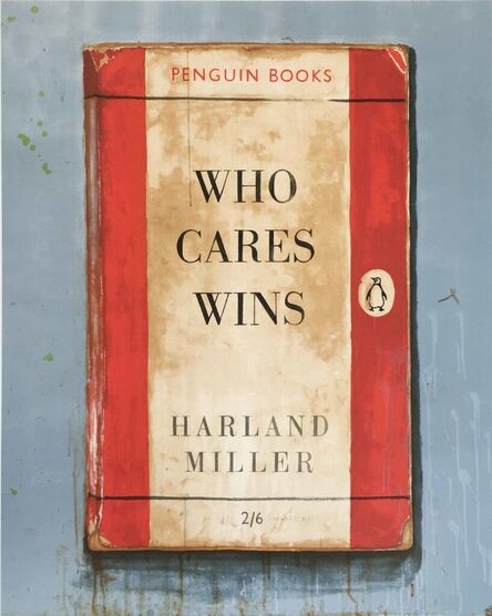 Harland Miller, ‘Who Cares Wins’, 2014