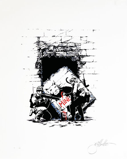 Jeff Gillette, ‘'Art in Action: Stealing Banksy'’, 2022