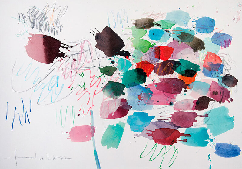 Greet Helsen, ‘Schwarm’, 2014, Painting, Acrylic on canvas, IdeelArt