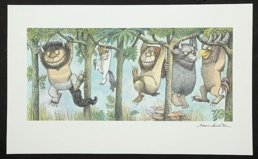Wild Rumpus! (Hanging from Tree Limbs)