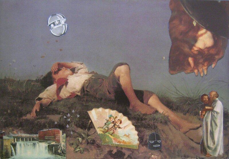 John Ashbery, ‘Summer Dream’, 2008, Mixed Media, Collage, Tibor de Nagy