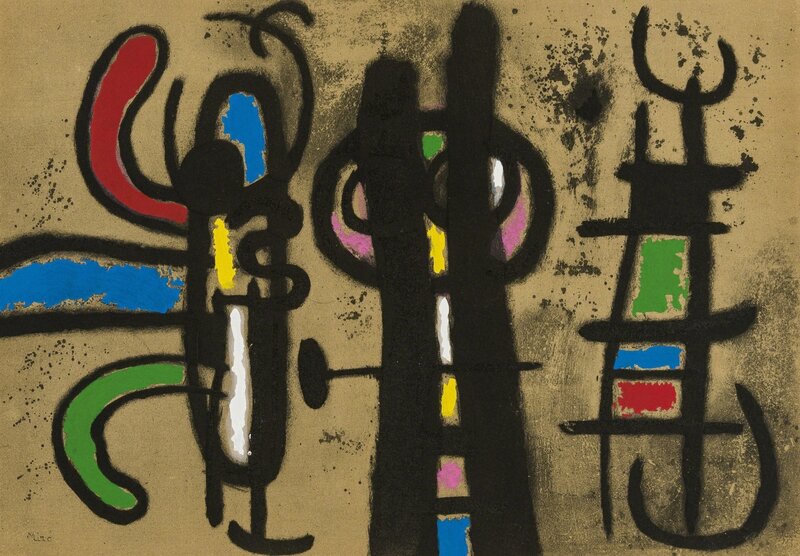 Joan Miró, ‘Eleven Pochoirs from 'Cartones' (Cramer 103)’, 1965, Print, Eleven pochoirs in colours on offset lithographs, Forum Auctions