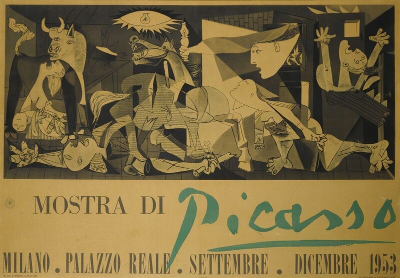 Pablo Picasso, ‘Mostra di Picasso Guernica (Czwiklitzer 76)’, Print, Offset lithograph printed in colors, Sotheby's
