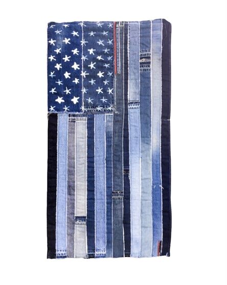 Amanda Beckmann, ‘Denim American Flag’, 2019