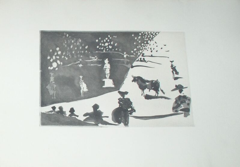 Pablo Picasso, ‘Suerte Llamada de Don Tancredo (The Luck of Don Tancredo)’, 1959, Print, Aquatint, Georgetown Frame Shoppe