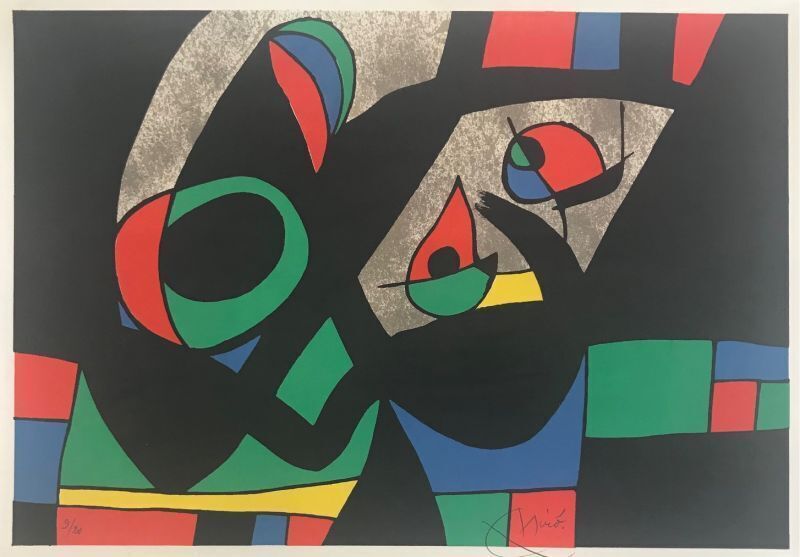 Joan Miró, ‘Le Lézard aux plumes d'or ’, 1971, Print, Lithograph on paper, Le Coin des Arts