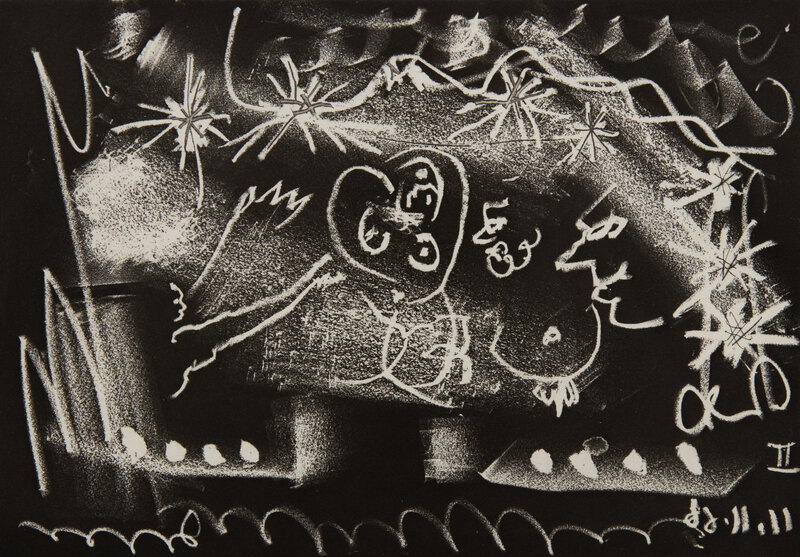 Pablo Picasso, ‘Sous les feux de la rampe: Femme neus’, 1966, Print, Etching and aquatint, Freeman's | Hindman