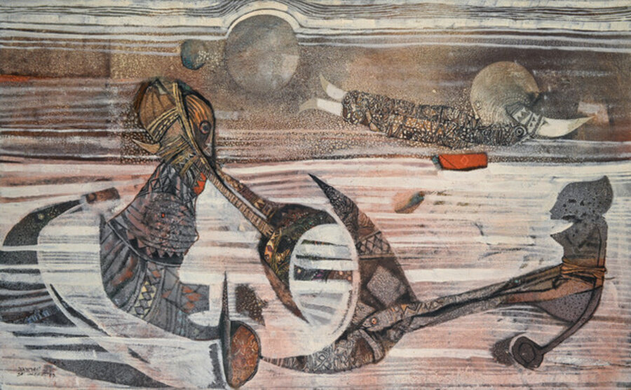 Surrealist scene