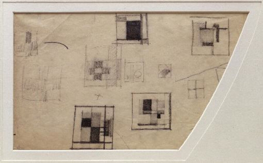 Studies for a composition (D29)