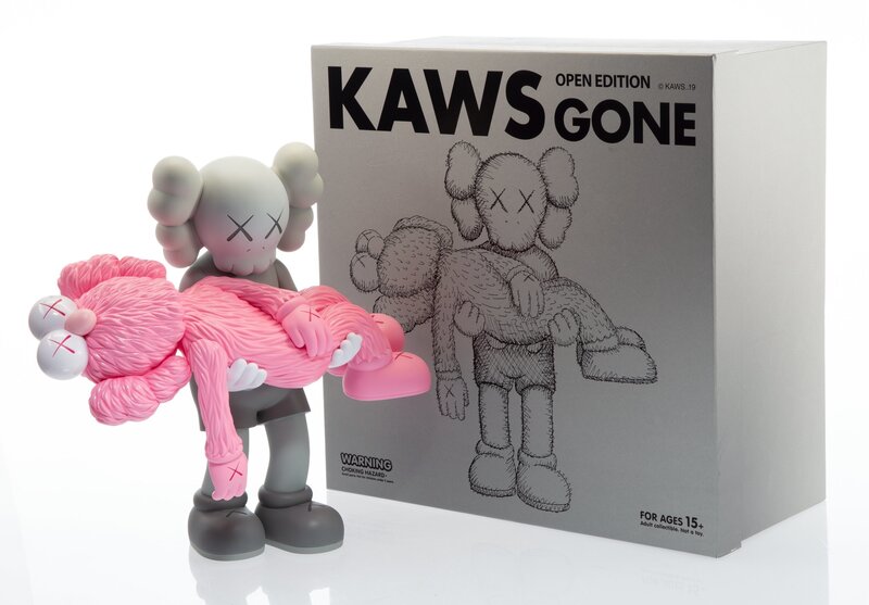 KAWS, ‘Gone (Grey)’, 2019, Sculpture, Painted cast vinyl, Heritage Auctions