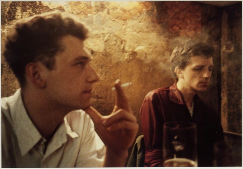 Nan Goldin, ‘Dieter and Wolfgang at the O-Bar, West Berlin’, 1984, Photography, Chromogenic print, Skinner