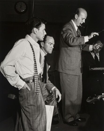William Gottlieb, ‘Frank Sinatra and Axel Stordahl’, 1947