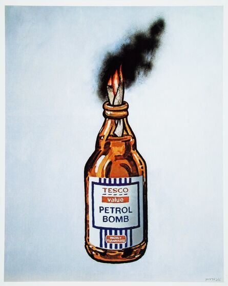 After Banksy, ‘Petrol Bomb’, 2011