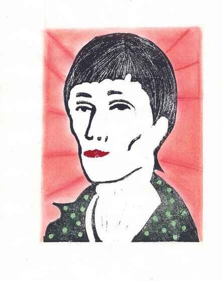 Afsoon, ‘Anna Akhmatova from the Poets in Heaven series’, 2014-15