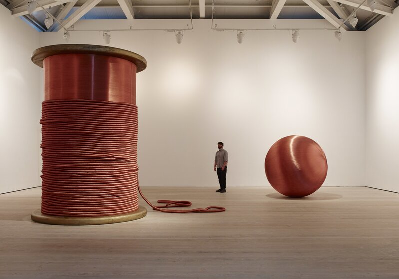 Alice Anderson, ‘Bound’, 2011, Other, Bobbin made of wood and copper thread, Saatchi Gallery
