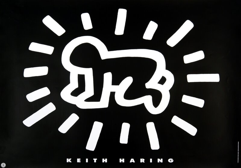 Keith Haring, ‘Radiant Baby’, Print, Offset lithograph in colours, Tate Ward Auctions