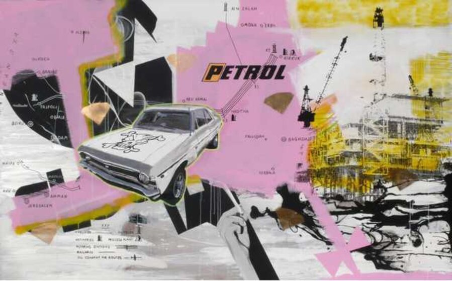 Together we`ll drink in the petrol fumes