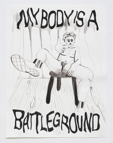 Katja Farin, ‘My Body Is A Battleground’, 2022