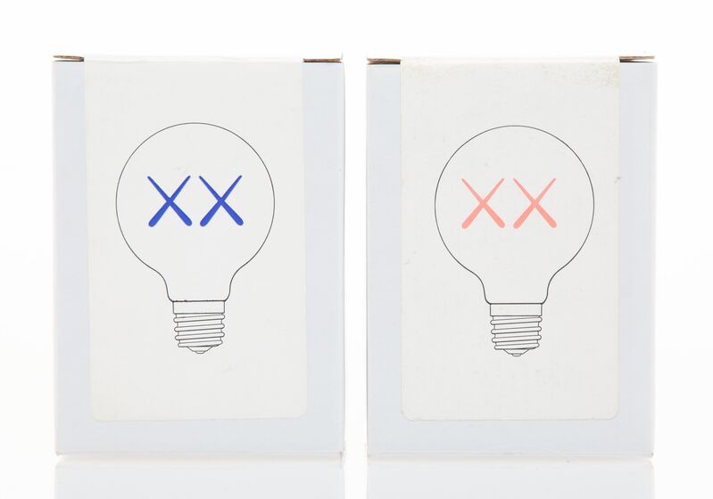 KAWS, ‘Light Bulbs for The Standard (Red and Purple), (two works)’, 2011, Other, Light Bulb, Heritage Auctions