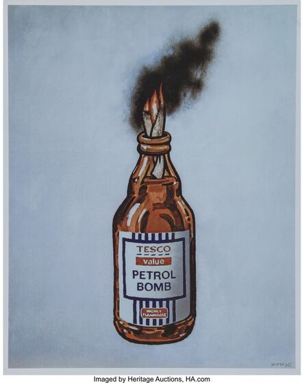 Banksy, ‘Tesco Value Petrol Bomb, poster’, 2011