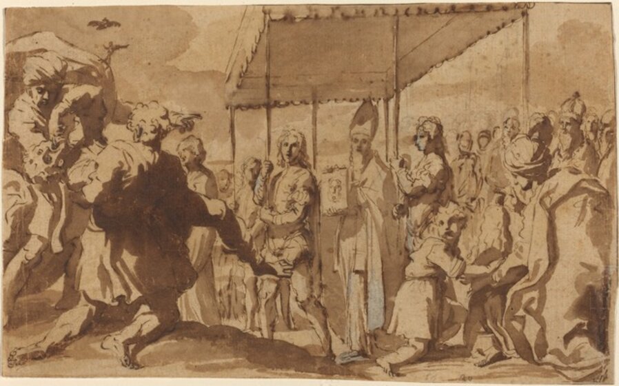 The Deliverance of the Demoniac of Constantinople by Saint John Chrysostom