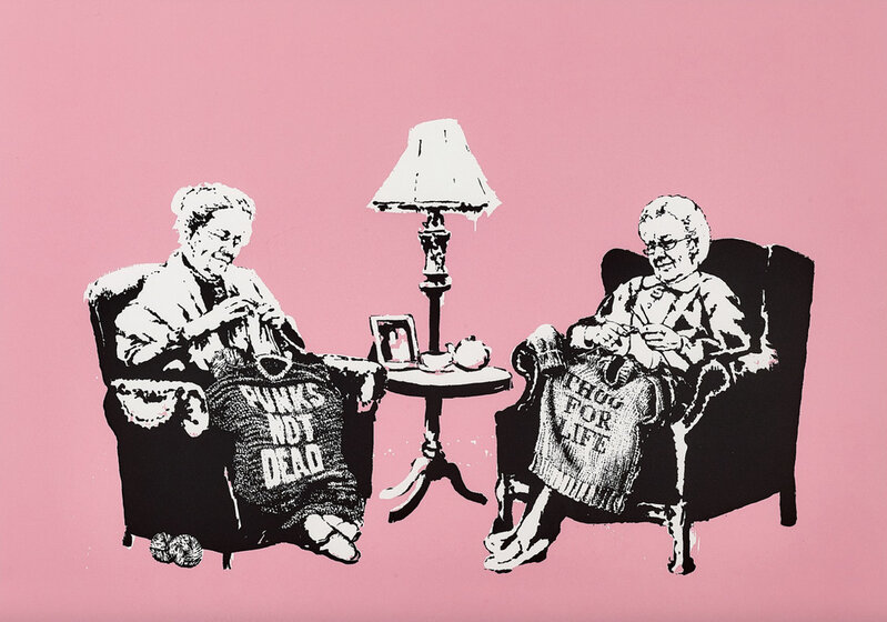 Banksy, ‘Grannies’, 2006, Print, Screenprint in Colours, Thou Art
