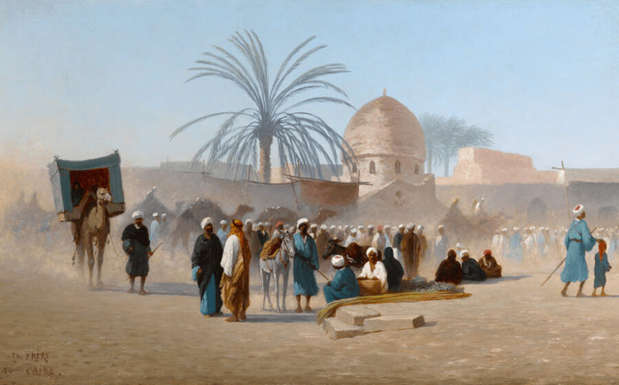 Marché au Caire