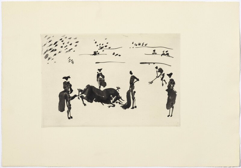 Pablo Picasso, ‘Muerte del Toro’, 1957, Print, Aquatint, Koller Auctions