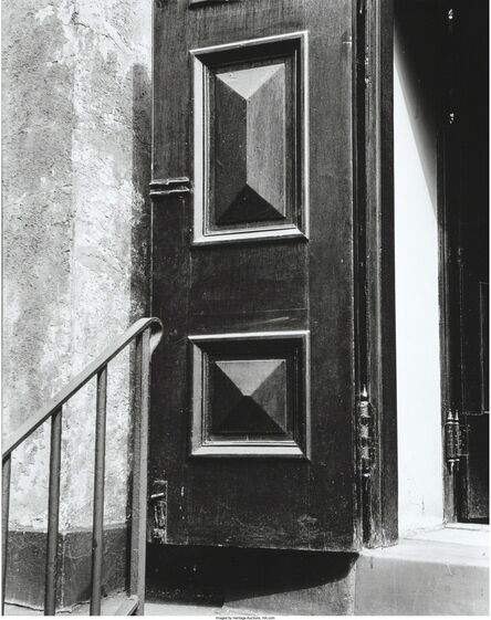 Brett Weston, ‘Church Door, Bowery’, 1946