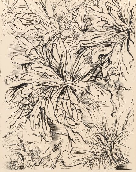 George Grosz, ‘Plants, Douglaston, Long Island’, 1937