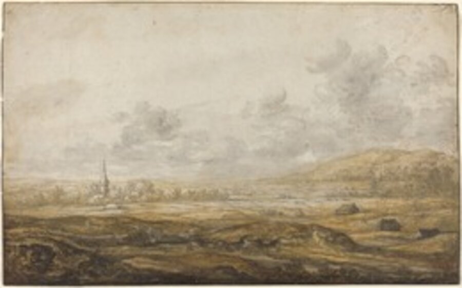 Panoramic Landscape along the Rhine