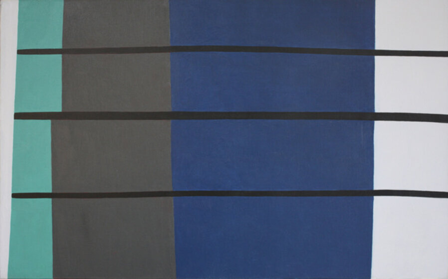 Composition En Trois Lignes no.2